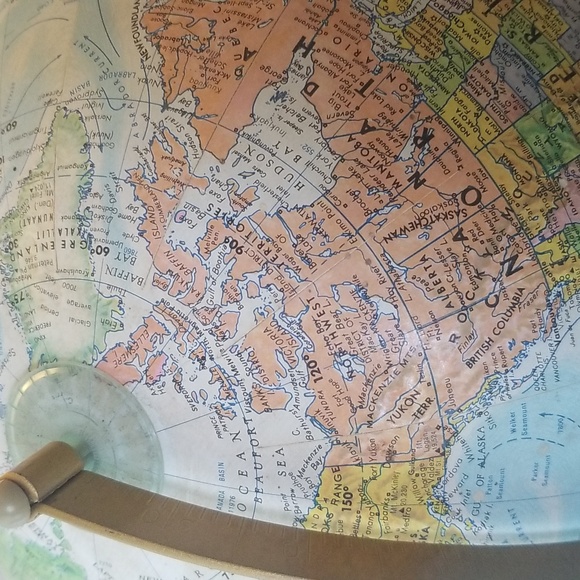 Vintage RARE Globemaster Rotating Globe 1980's - Picture 3 of 8